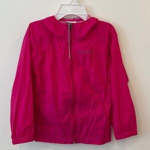 Columbia Kids Fuchsia Raincoat xs 6(6x